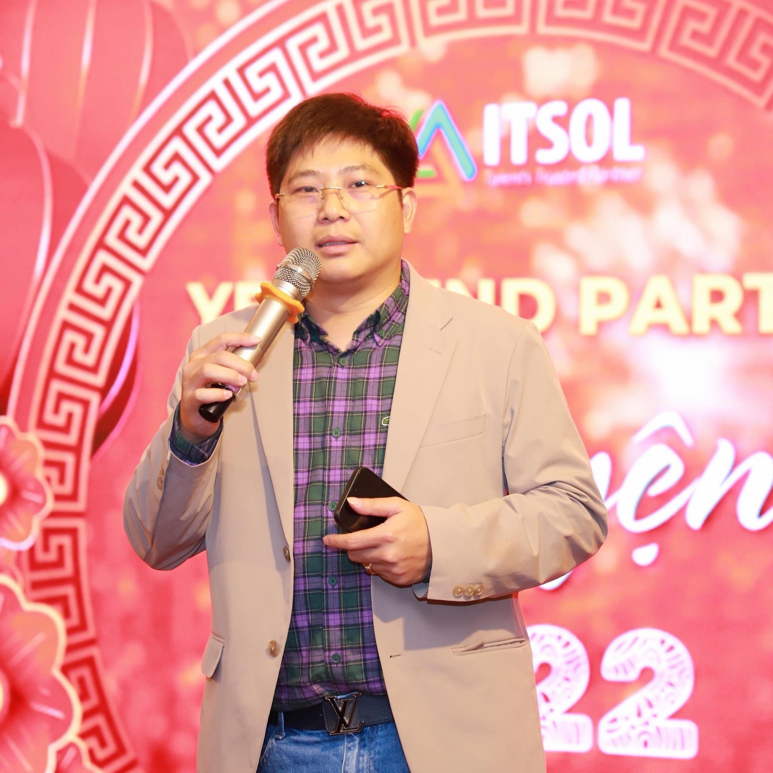 CEO ITSOL phát biểu